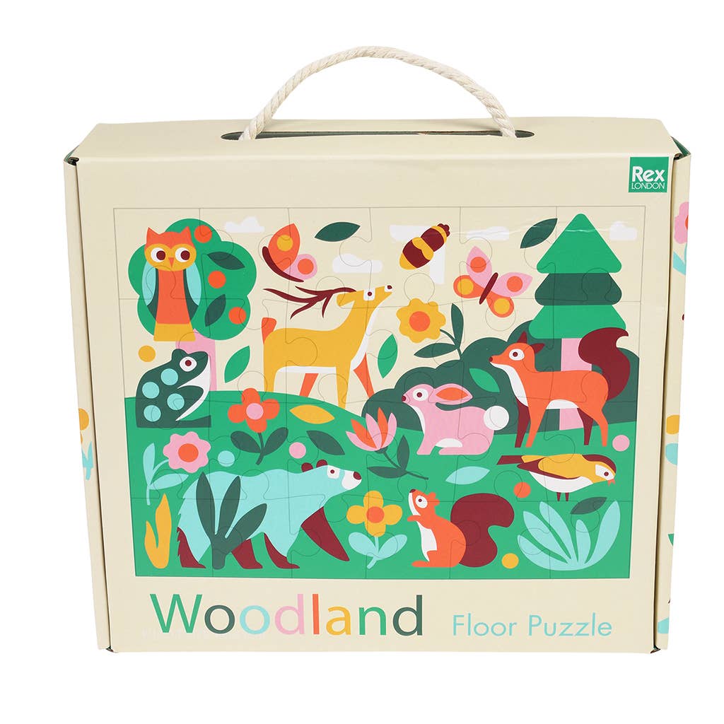 Puzzle de chão (24 peças) - Floresta