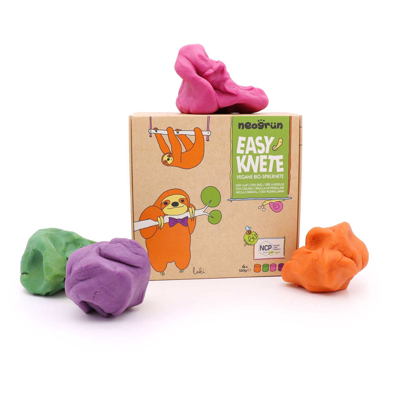 Conjunto de 4 massas de modelar BIO