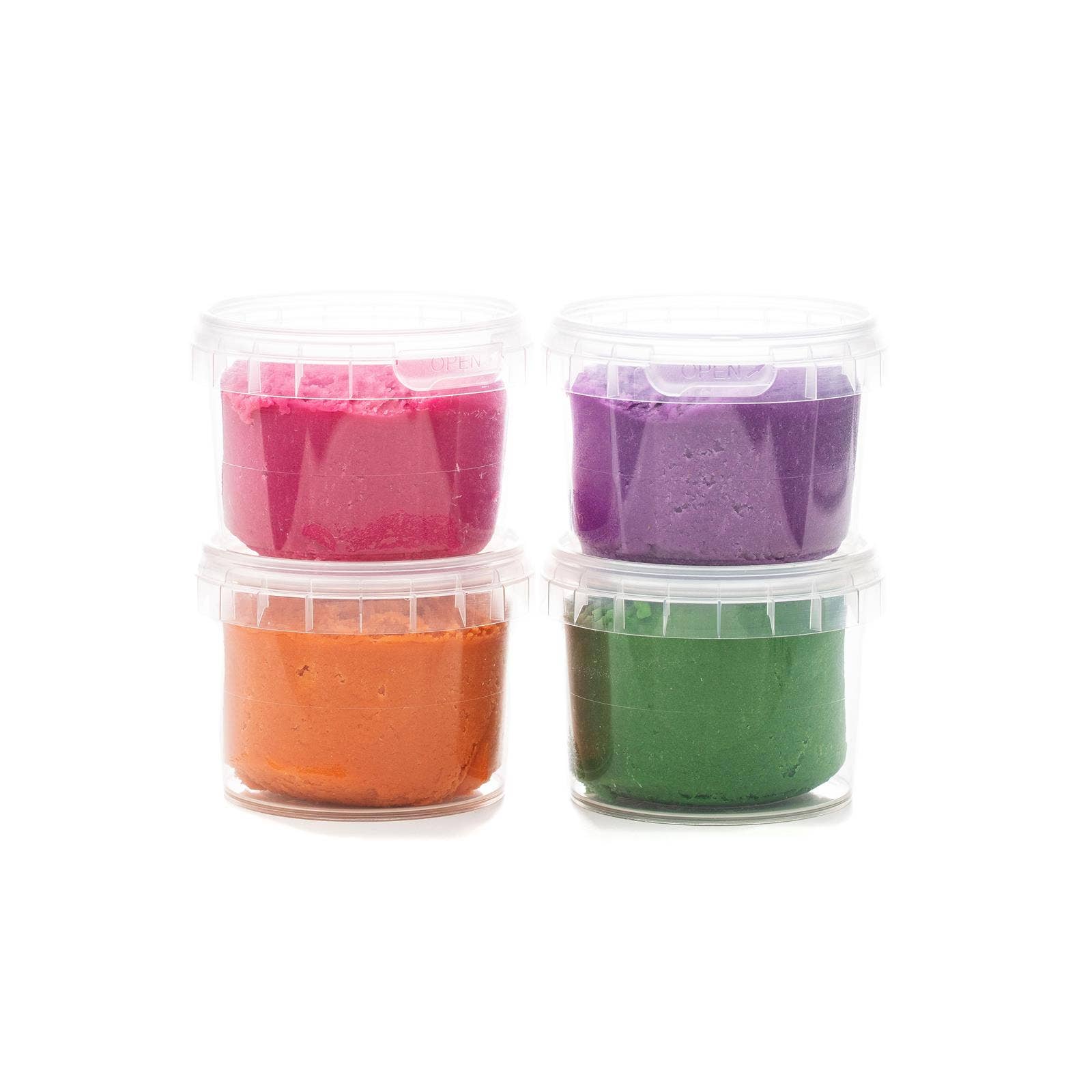 Conjunto de 4 massas de modelar BIO