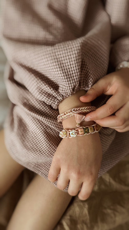 Bangles criativas - Kit Montessori Pulseiras DIY