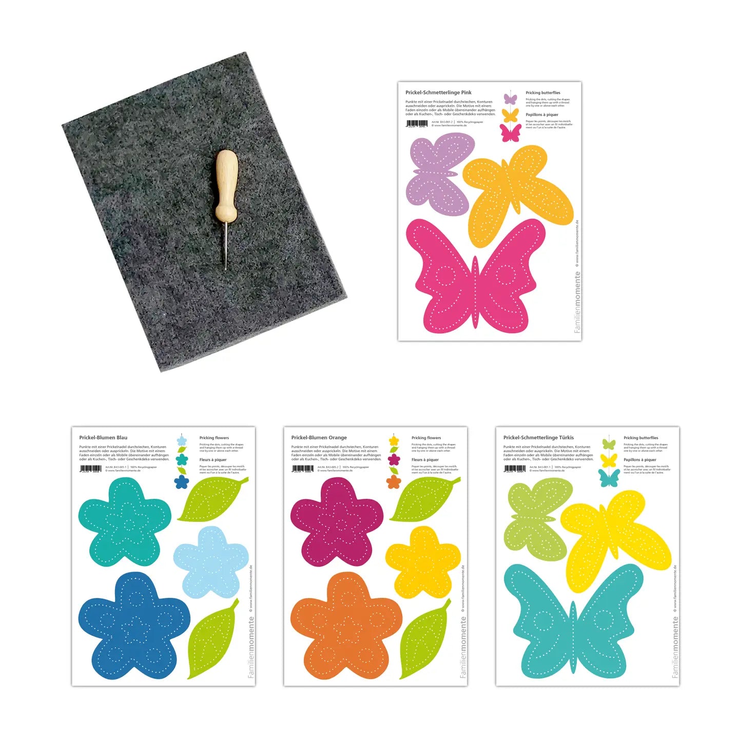 Conjunto de imagens para perfurar