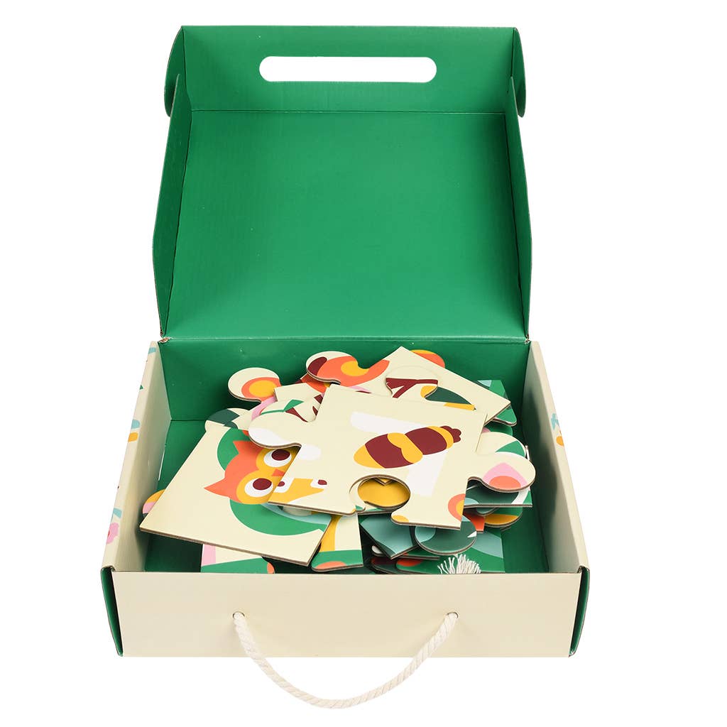 Puzzle de chão (24 peças) - Floresta